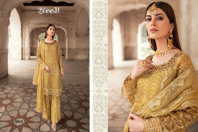 Noor Zebtan Faux Latest Heavy Santoon With Casual Party Wear Pakistani Salwar Suit Collection 